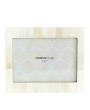 Elegant Resin Photo Frame – White (Holds 5” x 7” Photo)