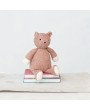 Cotton Sherpa Bear – Soft Plush Toy in Tan & Cream Color, Eco-Friendly