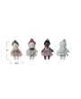 Adorable Plush Doll in Dress – Multi Color, 4 Styles, Soft & Durable