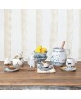 Hand-Painted Stoneware Plate with Animal Image – Durable & Artistic