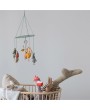 Wool Felt Pelican & Anchor Mobile – Handcrafted Nursery Décor