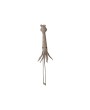 Handmade Wool Felt Squid Wall Décor – Grey & Black