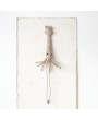 Handmade Wool Felt Squid Wall Décor – Grey & Black
