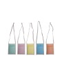 Puff Fabric Cross Body Plush Toy Holder – Available in 5 Fun Colors