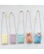 Puff Fabric Cross Body Plush Toy Holder – Available in 5 Fun Colors