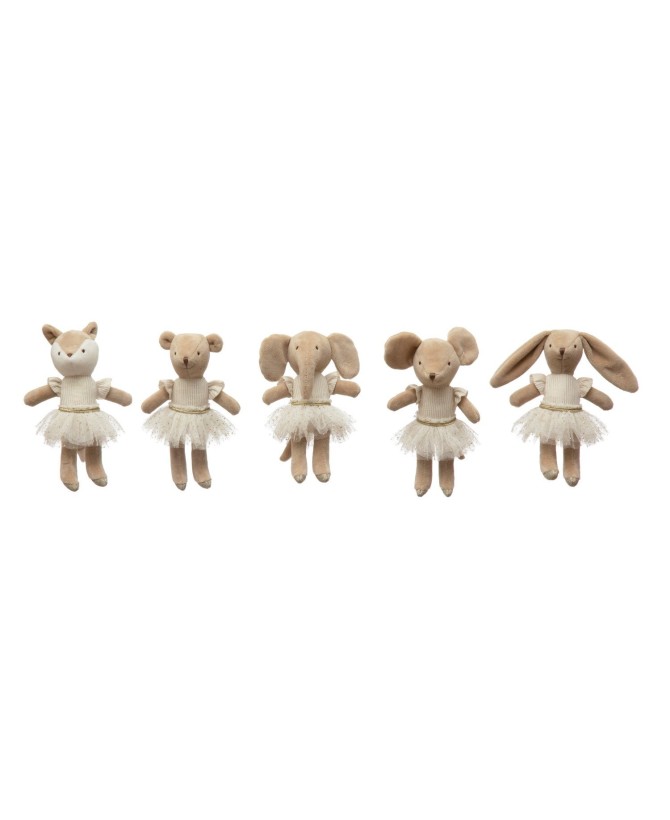 Plush Ballerina Animal Collection – 5 Adorable Styles