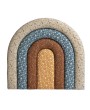 Rainbow Floral Upholstered Twin Headboard – Cottagecore Style for Kids