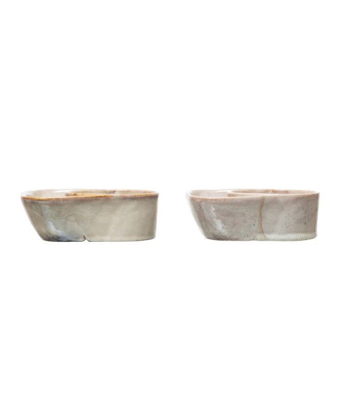 Stoneware Cracker & Soup Bowl – 2 Colors, Reactive Glaze