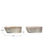 Stoneware Cracker & Soup Bowl – 2 Colors, Reactive Glaze