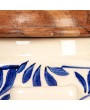 Hand-Painted Stoneware Canister Set – Rustic & Functional Storage