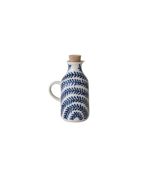 8 oz. Hand-Painted Stoneware Oil Cruet – Stylish & Functional