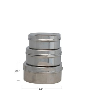 Stainless Steel Food Storage Containers – Airtight & Reusable