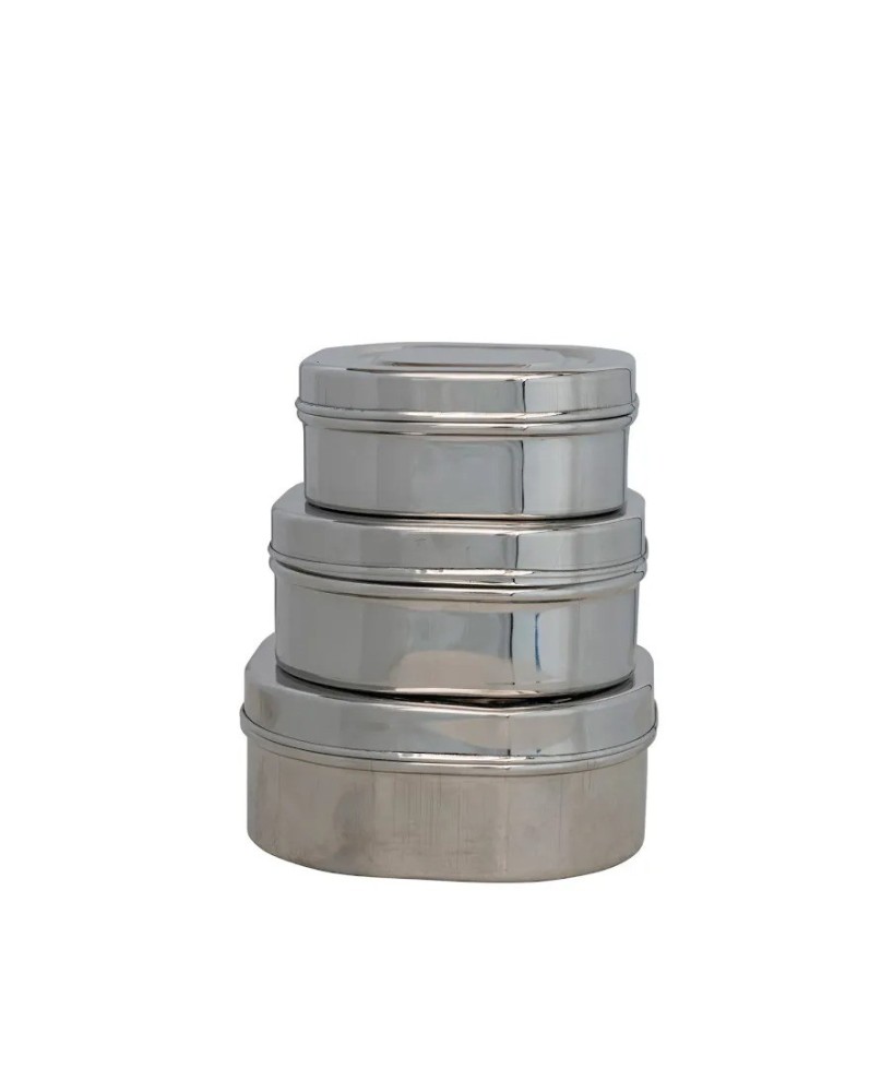 Stainless Steel Food Storage Containers – Airtight & Reusable Stainless Steel Food Storage Containers – Airtight & Reusable