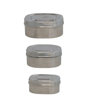 Stainless Steel Food Storage Containers – Airtight & Reusable