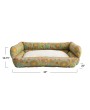 Cotton Embroidered & Sherpa Pet Bed – Cozy, Washable & Stylish