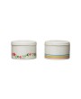 Stoneware Canister Set with Motivational Lid – Food Storage & Decor