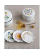 Stoneware Canister Set with Motivational Lid – Food Storage & Decor
