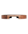 Acacia Wood Pedestal with Handles – Food Safe & Stylish