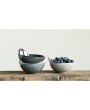 Stoneware Berry Bowl with Handle – Food Safe & Stylish Serveware