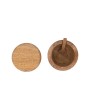 Carved Mango Wood Salt Cellar with Spoon – Eco-Friendly & Stylish