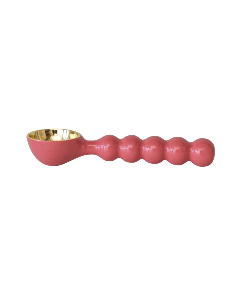 Enameled Aluminum Ice Cream Scoop – Gold & Pink, Stylish & Durable Enameled Aluminum Ice Cream Scoop – Gold & Pink, Stylish & Durable