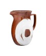 Stoneware Pitcher with Reactive Glaze – 42 oz Elegant Design