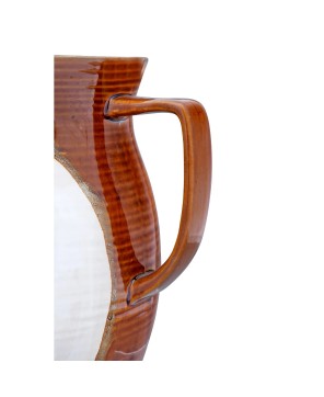 Stoneware Pitcher with Reactive Glaze – 42 oz Elegant Design