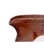Stoneware Pitcher with Reactive Glaze – 42 oz Elegant Design