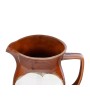 Stoneware Pitcher with Reactive Glaze – 42 oz Elegant Design