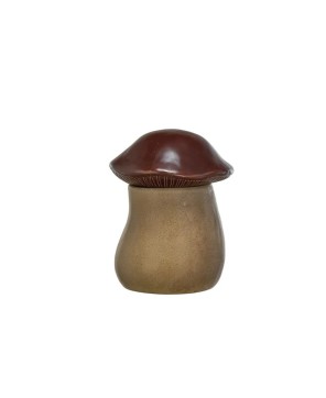 Stoneware Mushroom Canister – Unique & Stylish Kitchen Storage