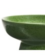 Stoneware Footed Bowl – Reactive Glaze, Handcrafted Serveware