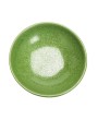 Stoneware Footed Bowl – Reactive Glaze, Handcrafted Serveware