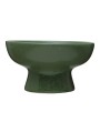 Stoneware Footed Bowl – Reactive Glaze, Handcrafted Serveware