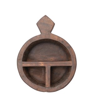 Rustic Reclaimed Wood Spice Container – Vintage-Inspired Storage Box