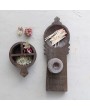 Rustic Reclaimed Wood Spice Container – Vintage-Inspired Storage Box
