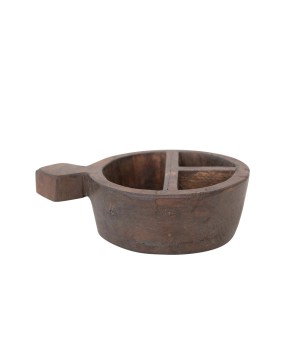 Rustic Reclaimed Wood Spice Container – Vintage-Inspired Storage Box