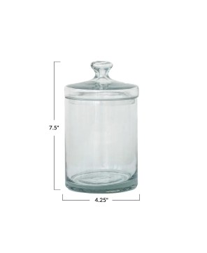 4 Cup Glass Jar with Lid – Stylish & Functional Storage Solution