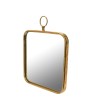 Elegant Gold Metal Framed Wall Mirror – Luxurious Home Decor