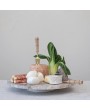 Multi-Color Marble Lazy Susan – 14" Rotating Serving Tray