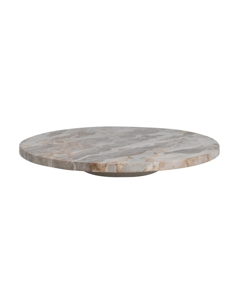 Multi-Color Marble Lazy Susan – 14" Rotating Serving Tray Multi-Color Marble Lazy Susan – 14" Rotating Serving Tray