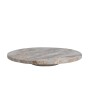 Multi-Color Marble Lazy Susan – 14" Rotating Serving Tray