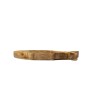 Hand-Carved Mango Wood Fish Dish – Natural Rustic Serveware