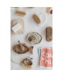 Hand-Carved Mango Wood Fish Dish – Natural Rustic Serveware