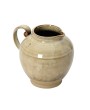 72 oz. Stoneware Pitcher – Beige, Reactive Glaze, Handcrafted