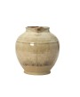 72 oz. Stoneware Pitcher – Beige, Reactive Glaze, Handcrafted