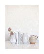 72 oz. Stoneware Pitcher – Beige, Reactive Glaze, Handcrafted