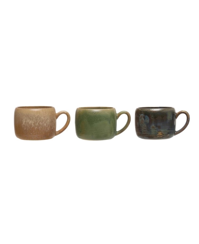 Stoneware Mug – Reactive Glaze, Unique Colors & Durable Design Stoneware Mug – Reactive Glaze, Unique Colors & Durable Design