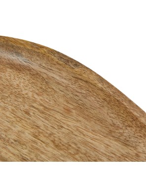 Mango Wood Fish-Shaped Dish – Hand-Carved Coastal Serveware