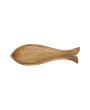 Mango Wood Fish-Shaped Dish – Hand-Carved Coastal Serveware
