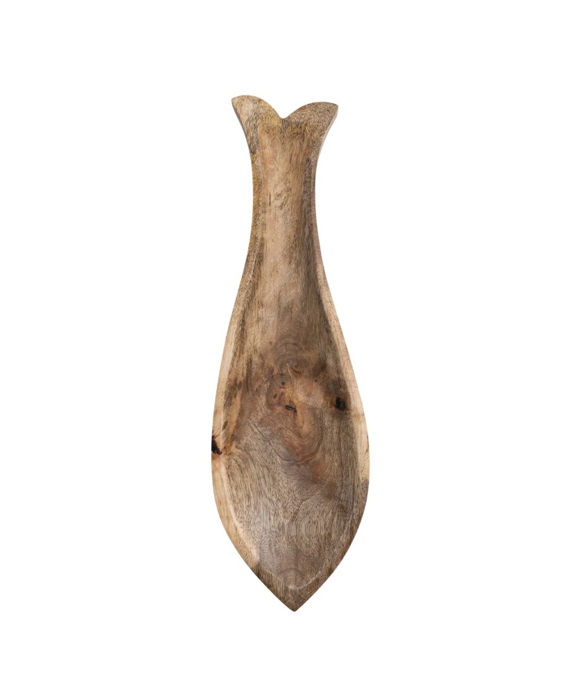 Mango Wood Fish-Shaped Dish – Hand-Carved Coastal Serveware Mango Wood Fish-Shaped Dish – Hand-Carved Coastal Serveware